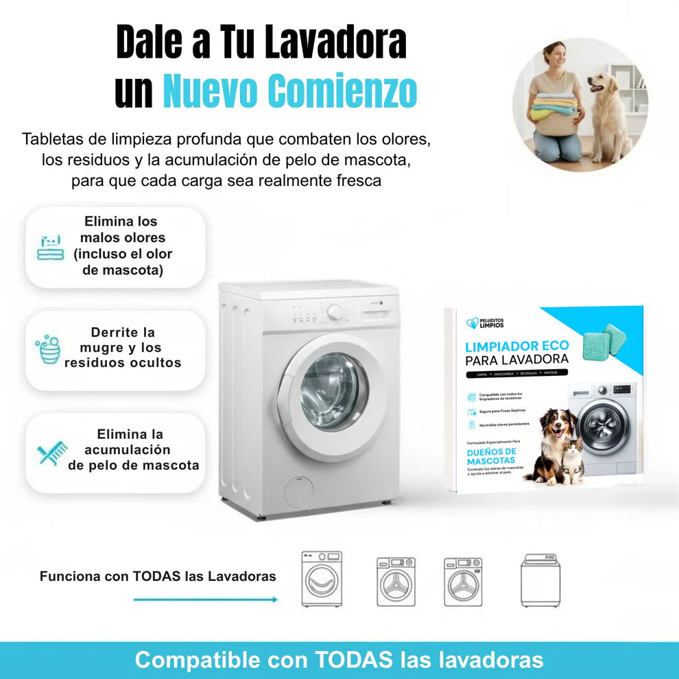 CleanTab pack 60 und./ elimina el olor a humedad de tu ropa
